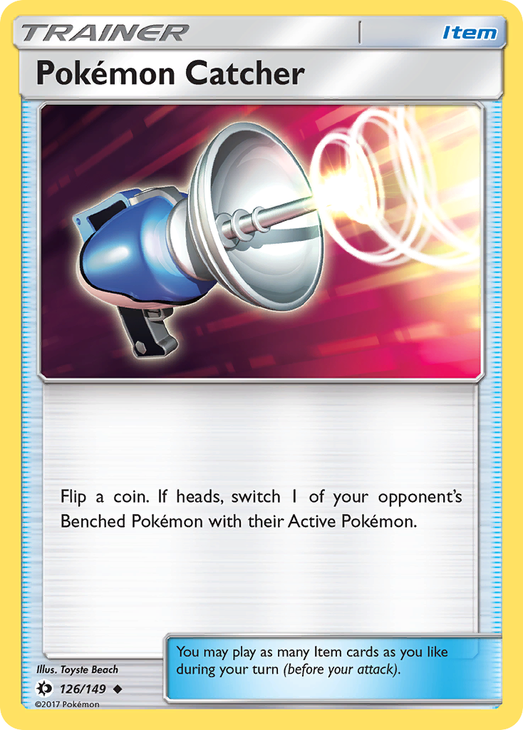 Pokemon Catcher (126/149) [Sun & Moon: Base Set] | Odin's Place