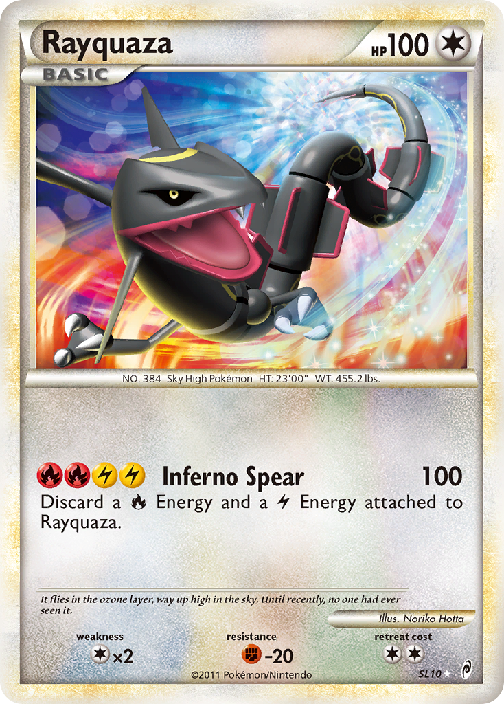 Rayquaza (SL10) [HeartGold & SoulSilver: Call of Legends] | Odin's Place