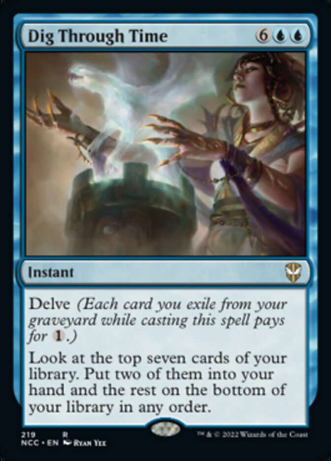Dig Through Time [Streets of New Capenna Commander] | Odin's Place