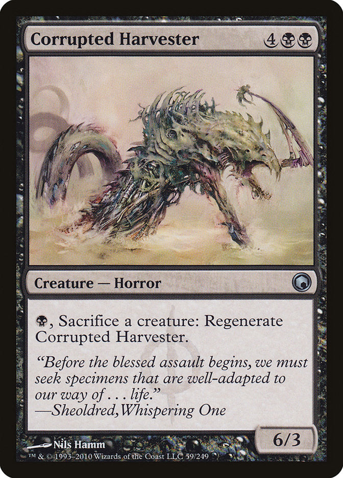 Corrupted Harvester (59) [Scars of Mirrodin] | Odin's Place