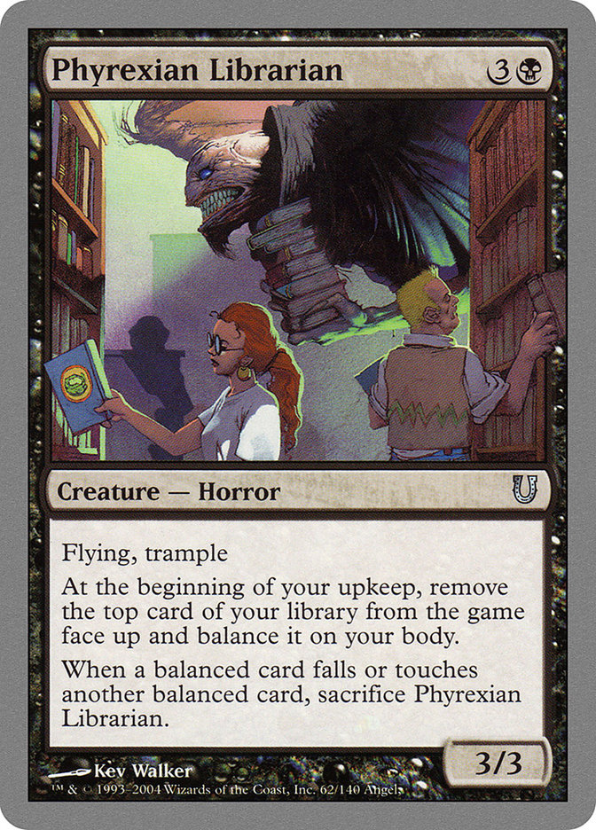 Phyrexian Librarian (62) [Unhinged] | Odin's Place