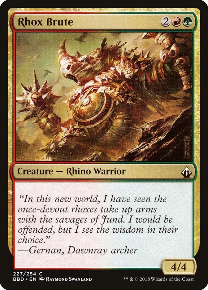 Rhox Brute (227) [Battlebond] | Odin's Place