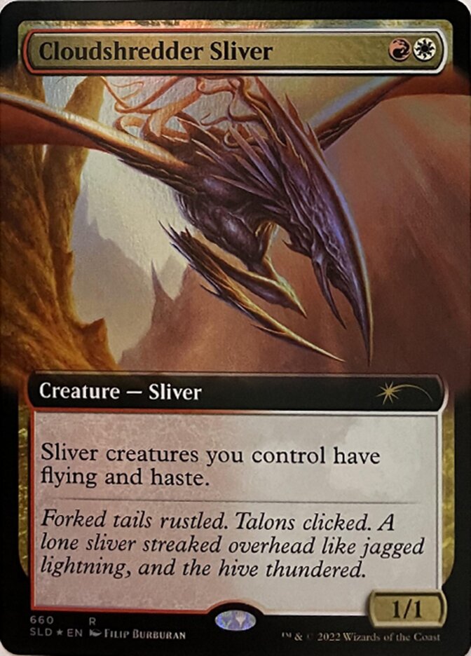 Cloudshredder Sliver (Extended Art) [Secret Lair Drop Promos] | Odin's Place