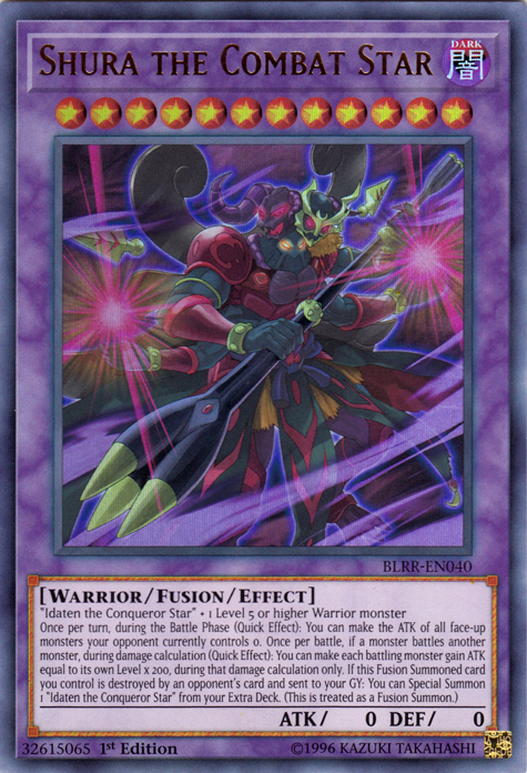 Shura the Combat Star [BLRR-EN040] Ultra Rare | Odin's Place
