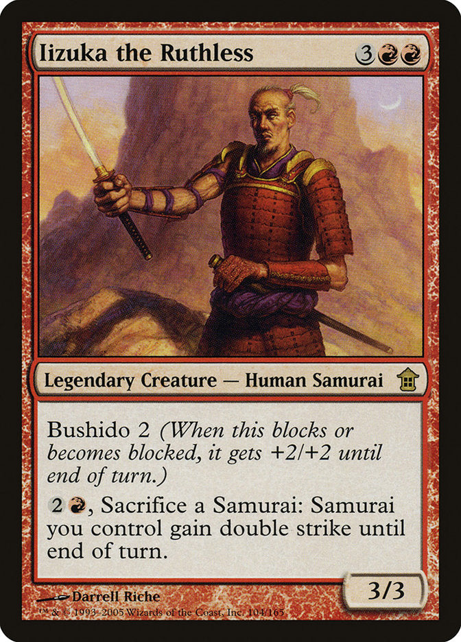 Iizuka the Ruthless (104) [Saviors of Kamigawa] | Odin's Place