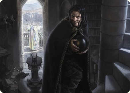 Grima, Saruman's Footman Art Card [The Lord of the Rings: Tales of Middle-earth Art Series] | Odin's Place