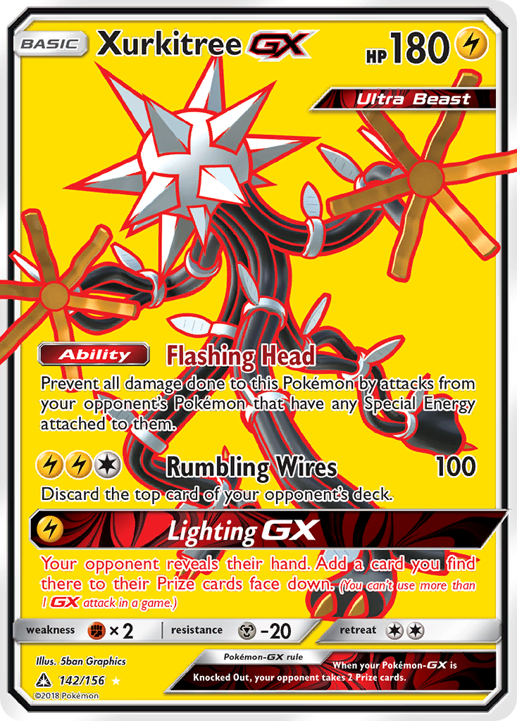 Xurkitree GX (142/156) [Sun & Moon: Ultra Prism] | Odin's Place