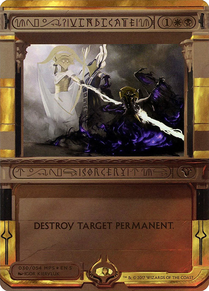 Vindicate (30) (Invocation) [Amonkhet Invocations] | Odin's Place