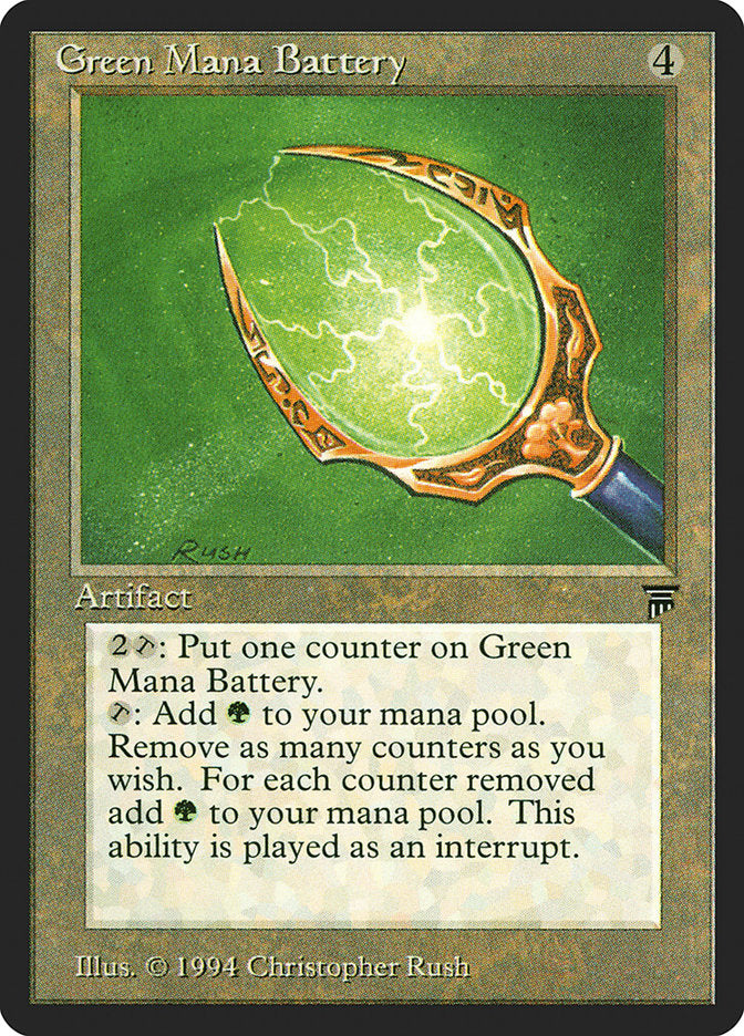 Green Mana Battery (279) [Legends] | Odin's Place
