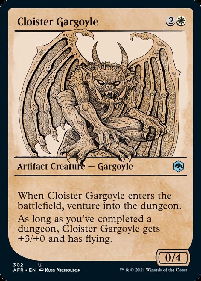 Cloister Gargoyle (Showcase) [Dungeons & Dragons: Adventures in the Forgotten Realms] | Odin's Place
