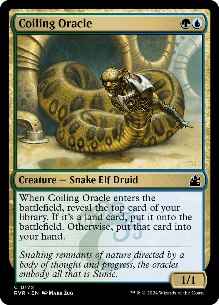 Coiling Oracle [Ravnica Remastered] | Odin's Place