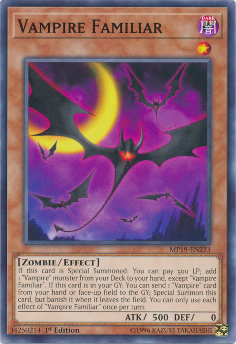 Vampire Familiar [MP19-EN233] Common | Odin's Place