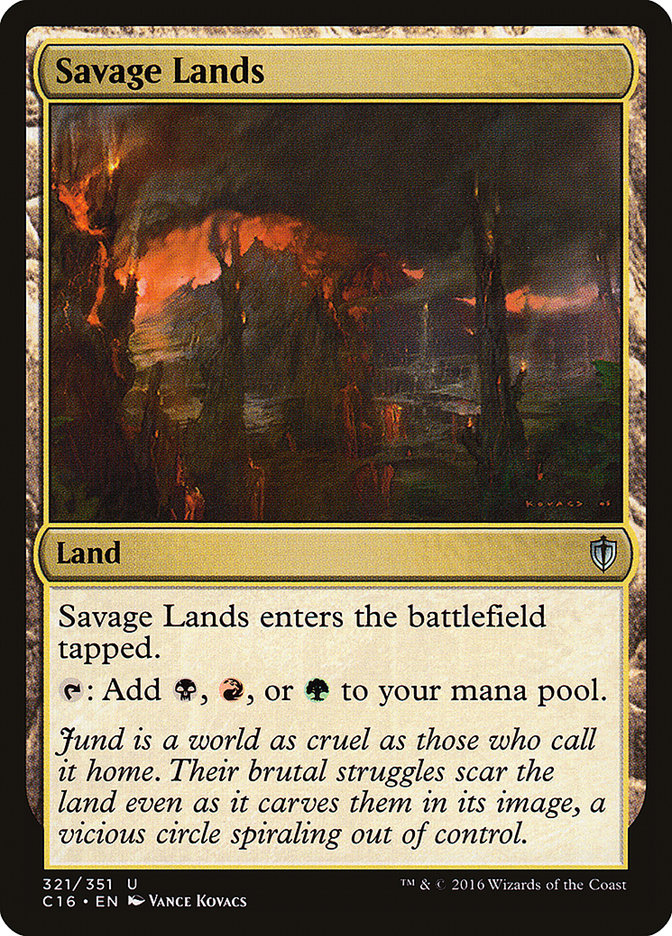 Savage Lands (321) [Commander 2016] | Odin's Place