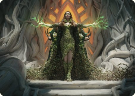 Titania, Voice of Gaea Art Card [The Brothers' War Art Series] | Odin's Place