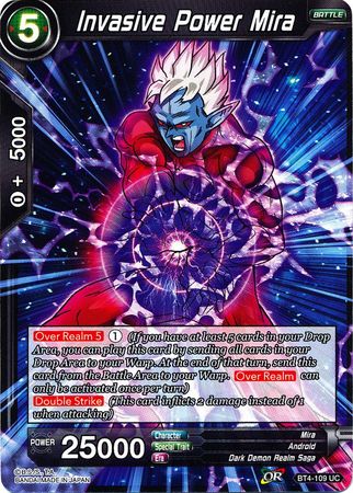 Invasive Power Mira (BT4-109) [Colossal Warfare] | Odin's Place