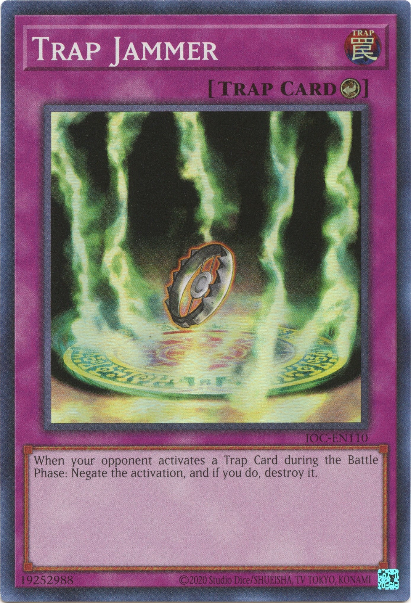 Trap Jammer (25th Anniversary) [IOC-EN110] Super Rare | Odin's Place