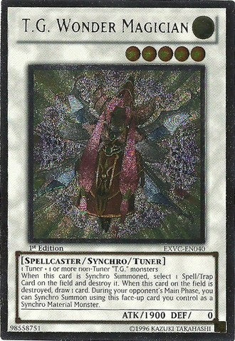 T.G. Wonder Magician [EXVC-EN040] Ultimate Rare | Odin's Place
