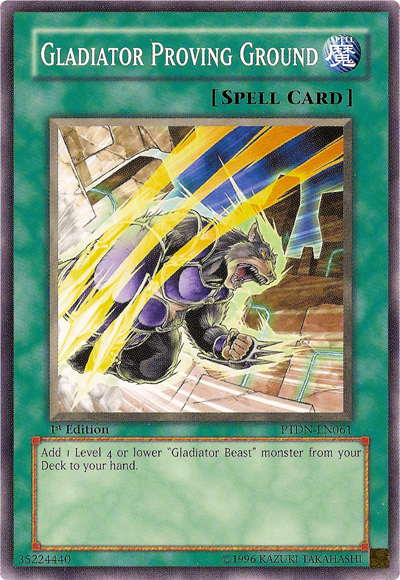 Gladiator Proving Ground [PTDN-EN061] Common | Odin's Place