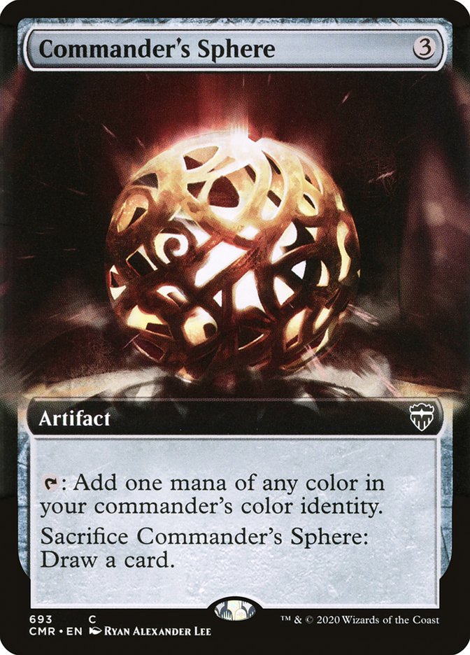 Commander's Sphere (Extended Art) [Commander Legends] | Odin's Place