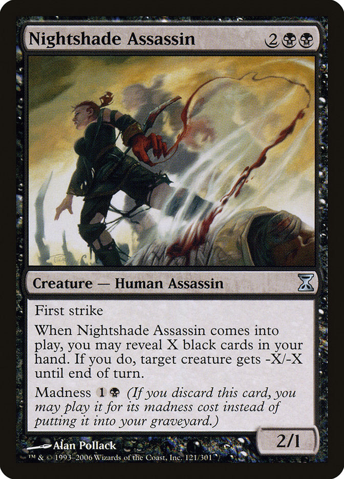 Nightshade Assassin (121) [Time Spiral] | Odin's Place