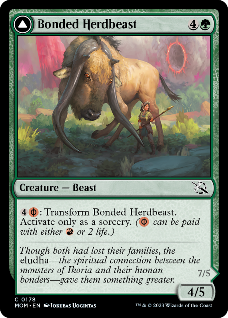 Bonded Herdbeast // Plated Kilnbeast [March of the Machine] | Odin's Place