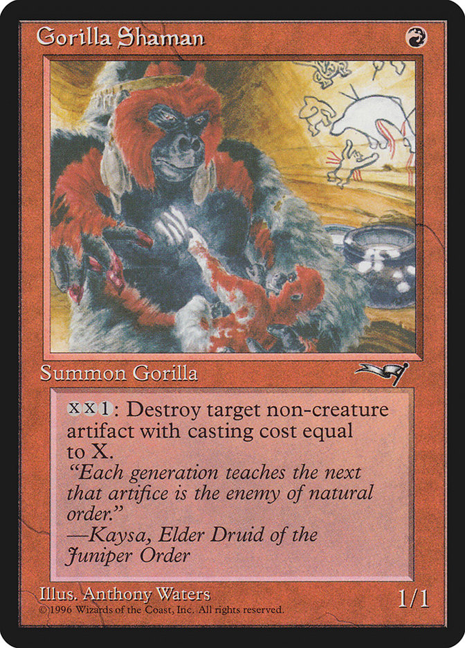 Gorilla Shaman (Holding Child) [Alliances] | Odin's Place