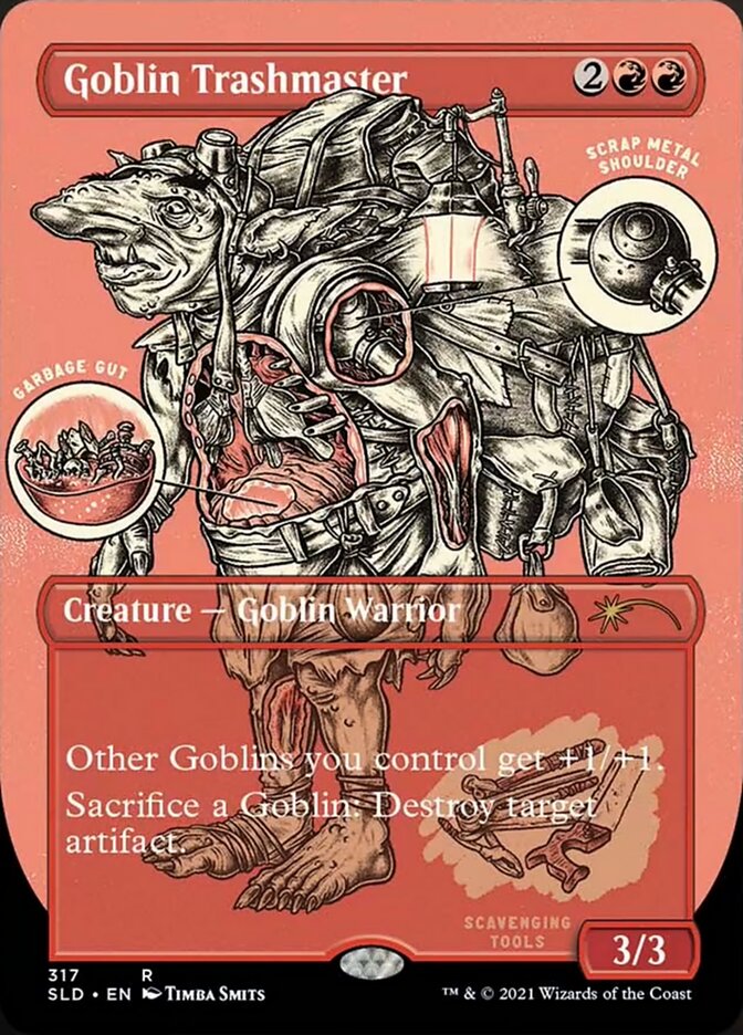 Goblin Trashmaster (Borderless) [Secret Lair Drop Series] | Odin's Place