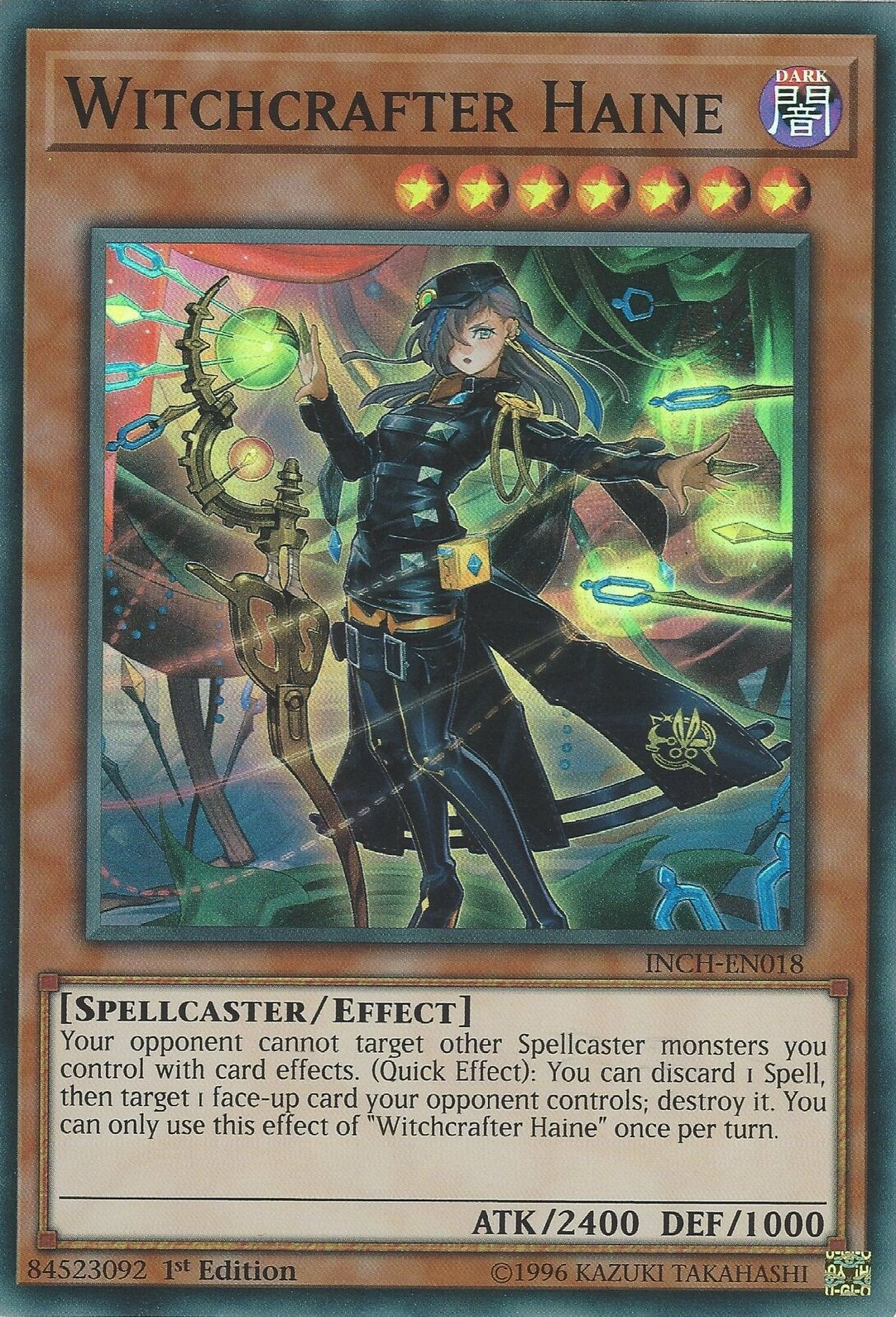 Witchcrafter Haine [INCH-EN018] Super Rare | Odin's Place