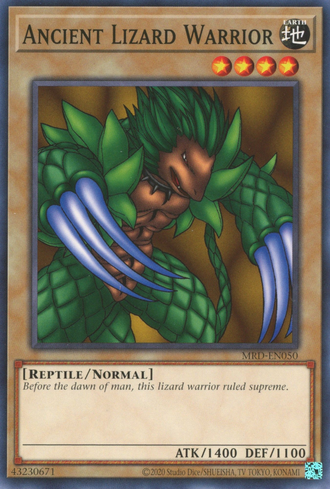 Ancient Lizard Warrior [MRD-EN050] Common | Odin's Place