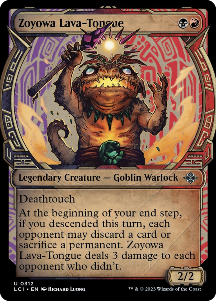 Zoyowa Lava-Tongue (Showcase) [The Lost Caverns of Ixalan] | Odin's Place