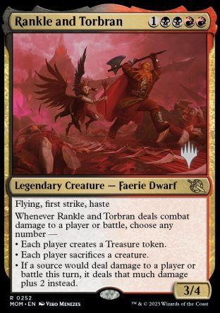 Rankle and Torbran (Promo Pack) [March of the Machine Promos] | Odin's Place