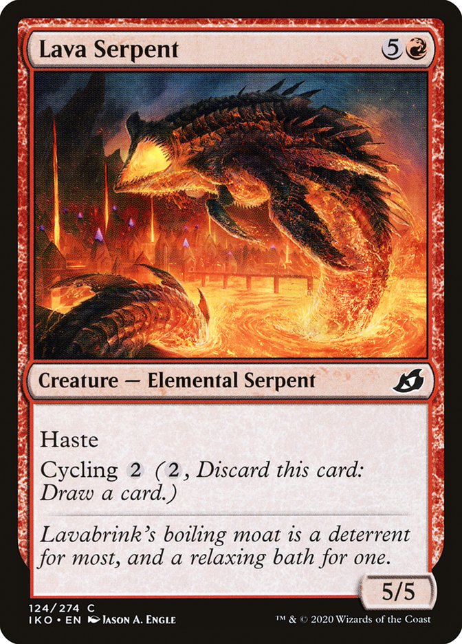 Lava Serpent [Ikoria: Lair of Behemoths] | Odin's Place