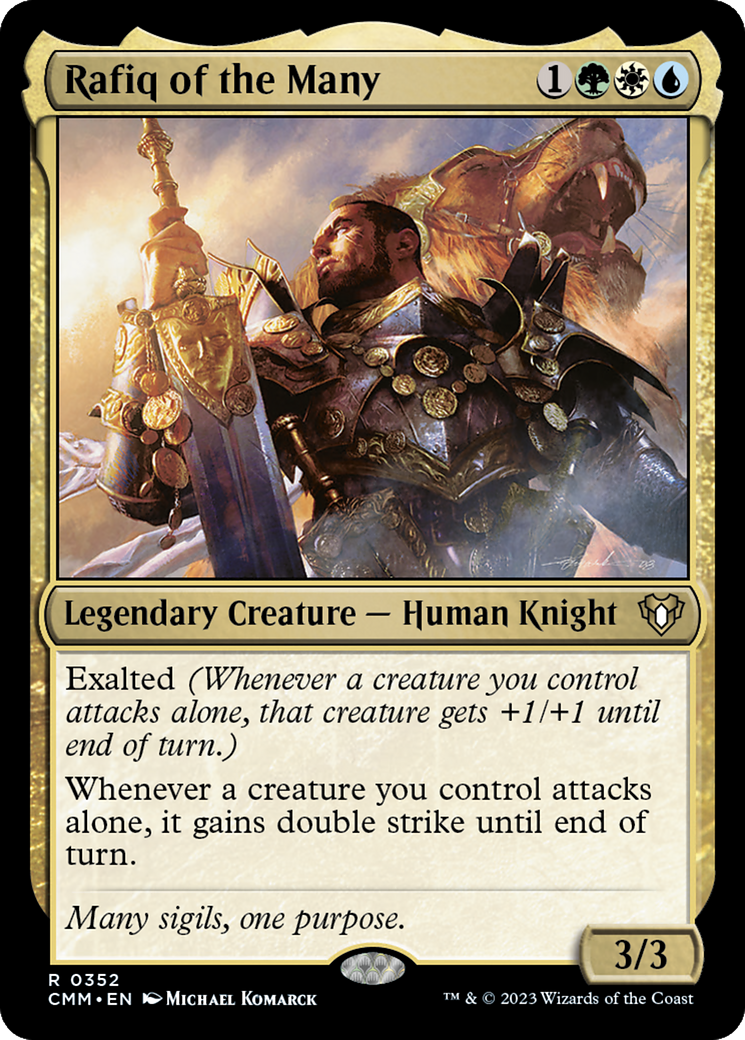 Rafiq of the Many [Commander Masters] | Odin's Place