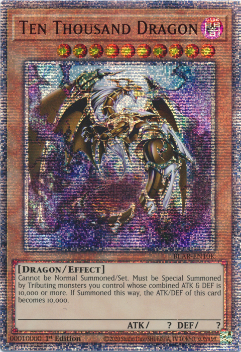 Ten Thousand Dragon [BLAR-EN10K] 10000 Secret Rare | Odin's Place