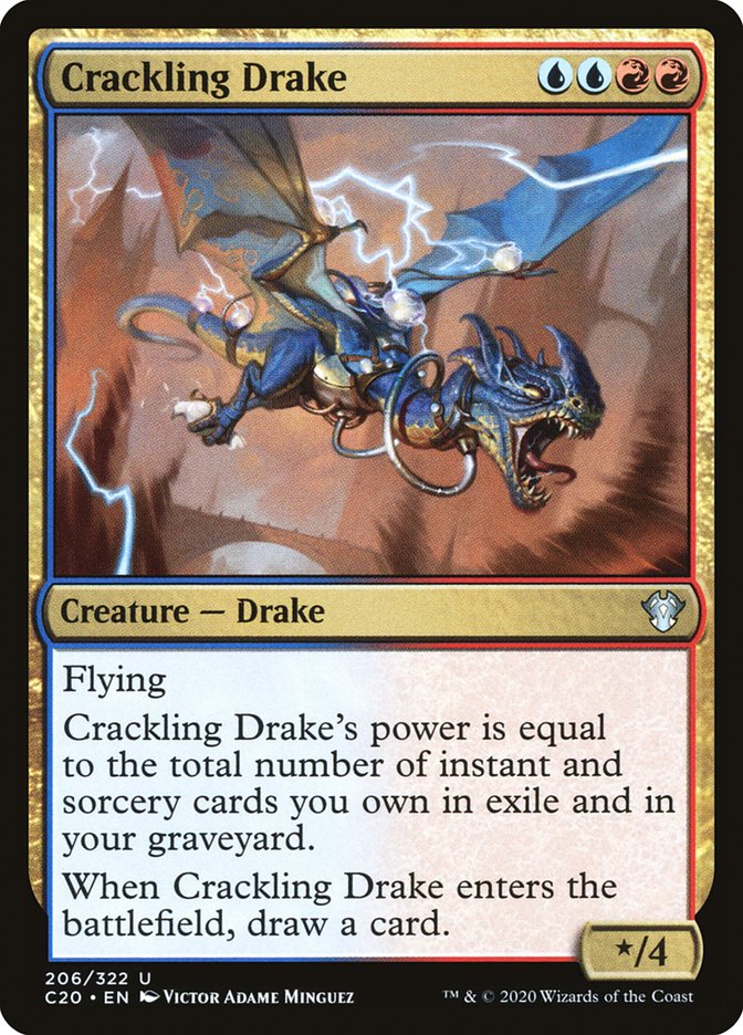 Crackling Drake [Commander 2020] | Odin's Place