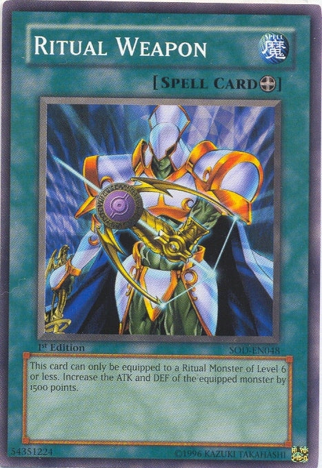Ritual Weapon [SOD-EN048] Common | Odin's Place