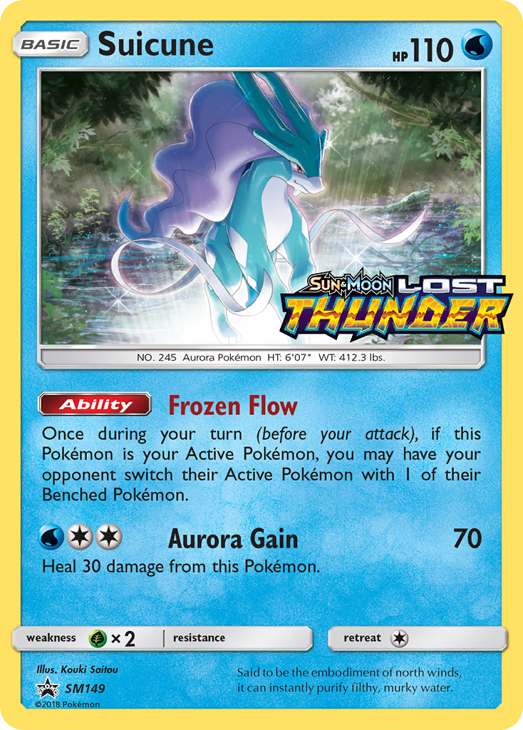Suicune (SM149) [Sun & Moon: Black Star Promos] | Odin's Place