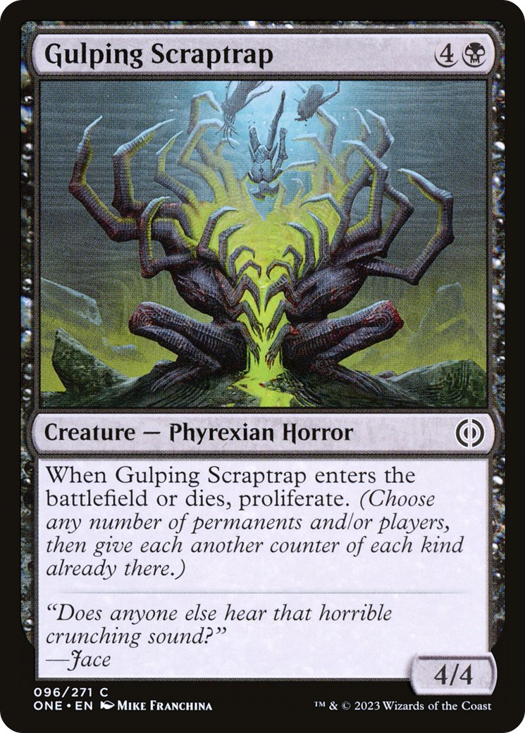 Gulping Scraptrap [Phyrexia: All Will Be One] | Odin's Place