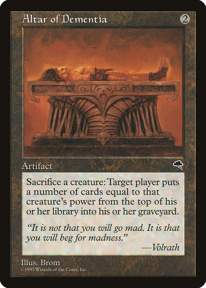 Altar of Dementia [Tempest] | Odin's Place