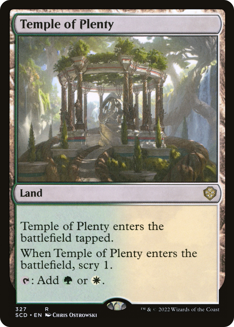 Temple of Plenty [Starter Commander Decks] | Odin's Place