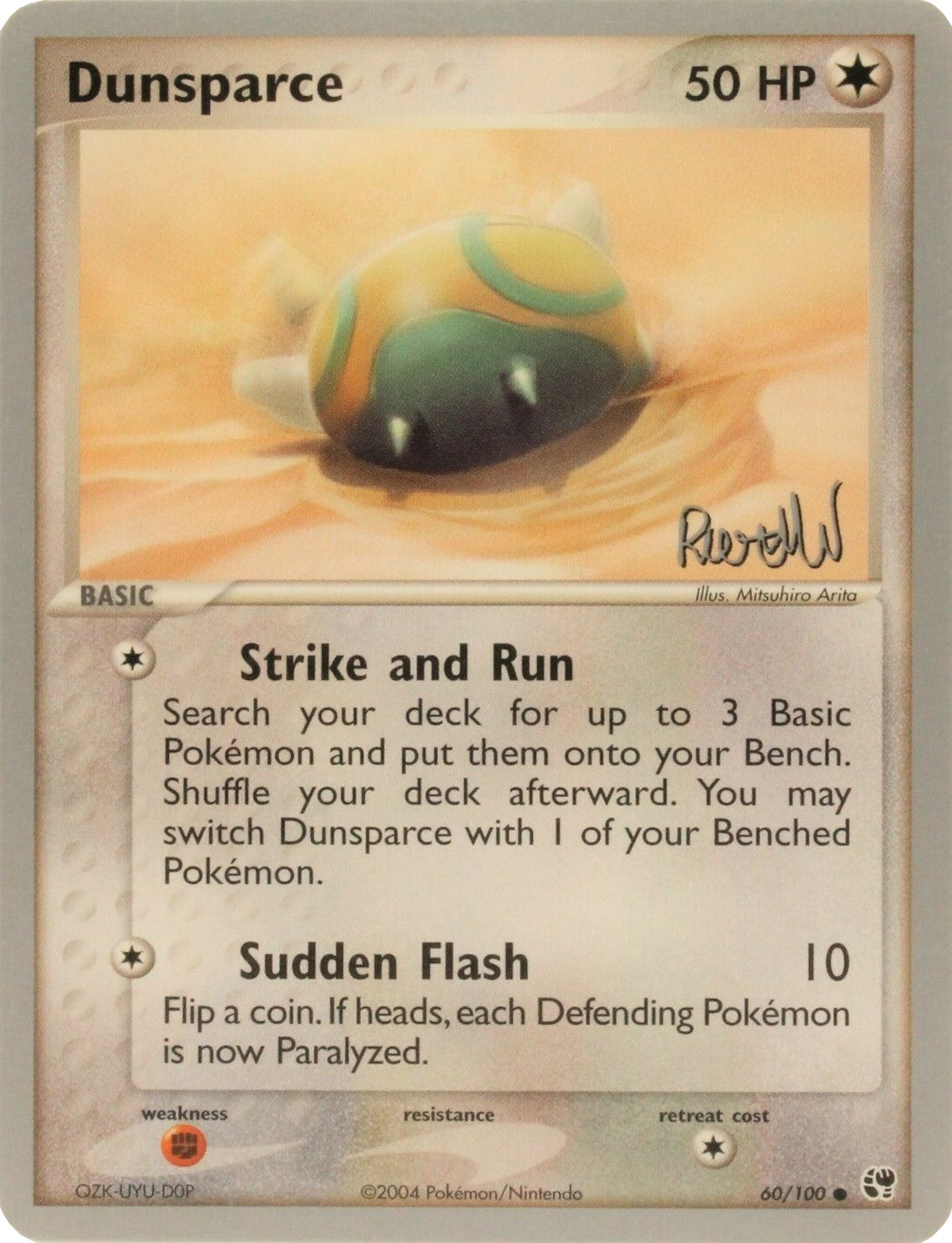 Dunsparce (60/100) (Rocky Beach - Reed Weichler) [World Championships 2004] | Odin's Place