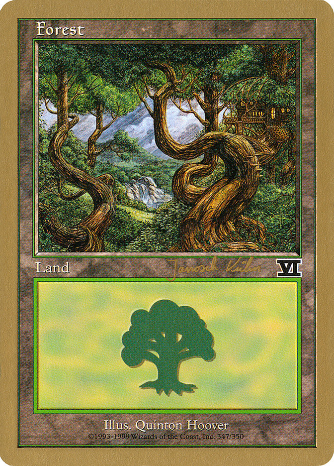 Forest (jk347) (Janosch Kuhn) [World Championship Decks 2000] | Odin's Place