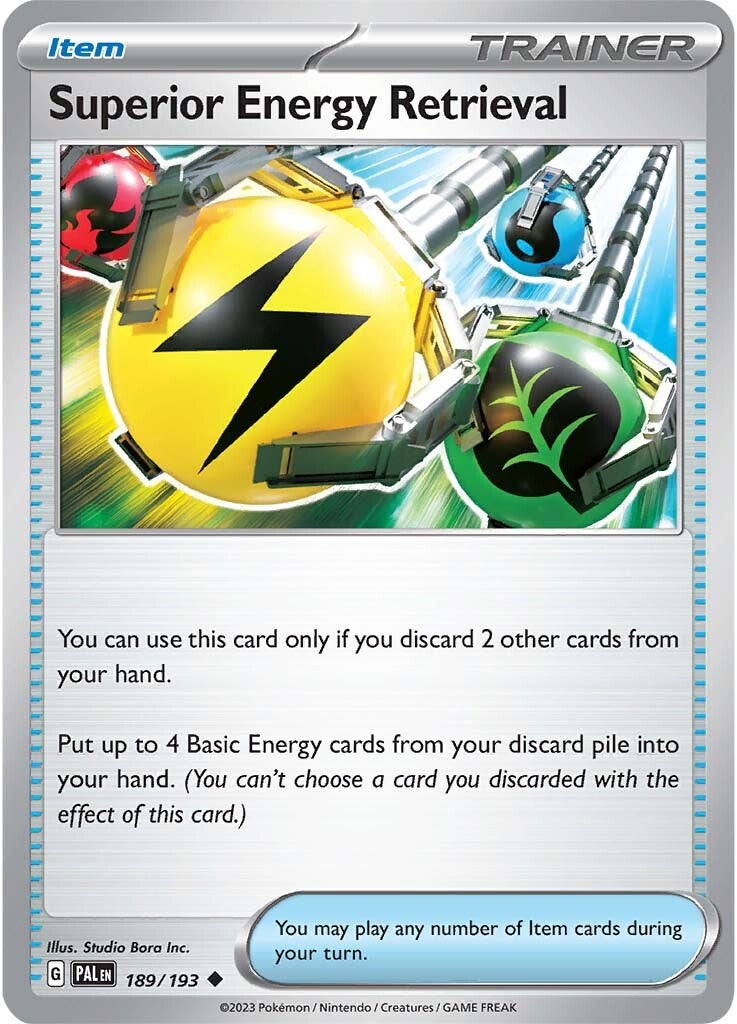 Superior Energy Retrieval (189/193) [Scarlet & Violet: Paldea Evolved] | Odin's Place
