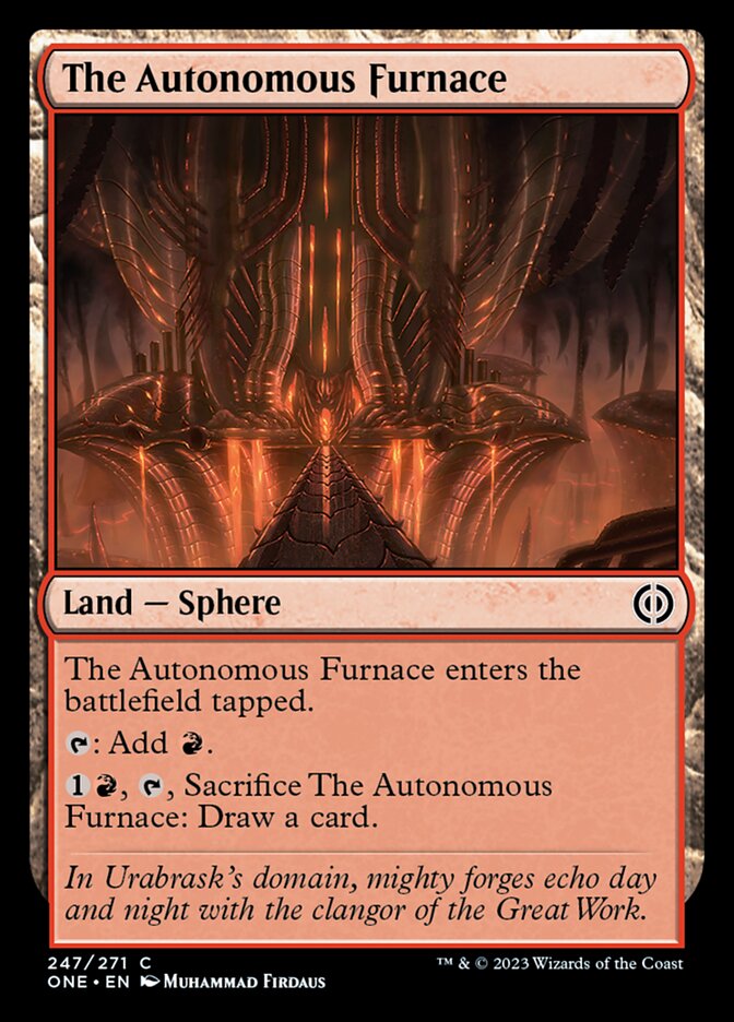The Autonomous Furnace [Phyrexia: All Will Be One] | Odin's Place