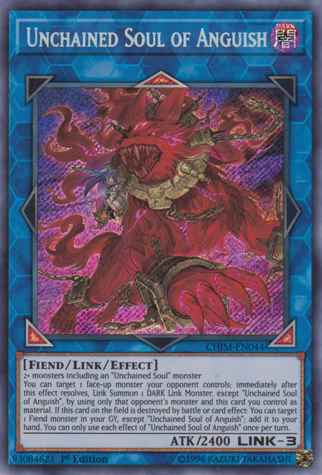 Unchained Soul of Anguish [CHIM-EN044] Secret Rare | Odin's Place