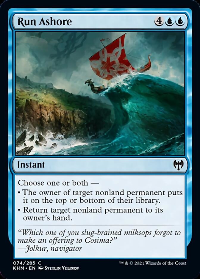 Run Ashore [Kaldheim] | Odin's Place