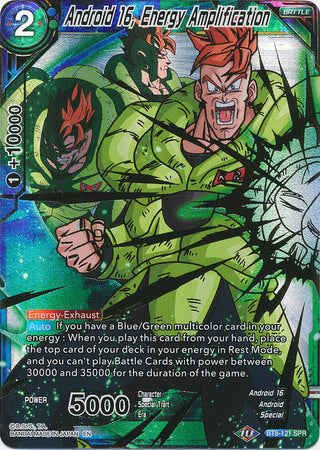 Android 16, Energy Amplification (SPR) (BT8-121) [Malicious Machinations] | Odin's Place