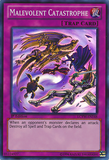 Malevolent Catastrophe [LCYW-EN148] Super Rare | Odin's Place