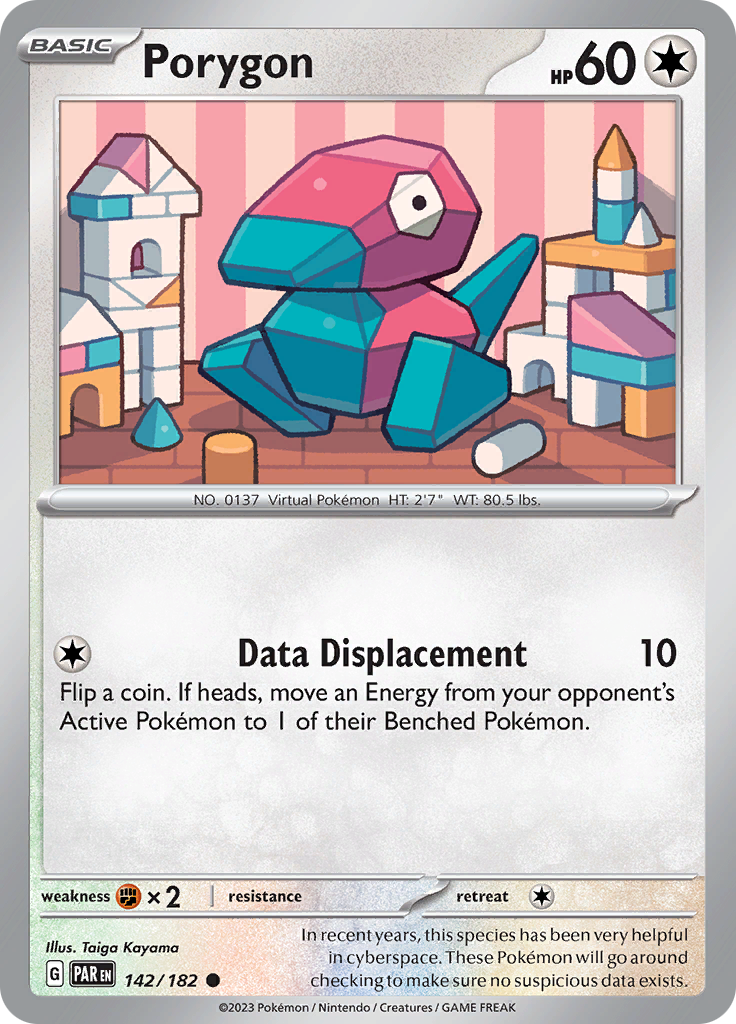 Porygon (142/182) [Scarlet & Violet: Paradox Rift] | Odin's Place