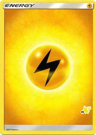 Lightning Energy (Pikachu Stamp #39) [Battle Academy 2020] | Odin's Place